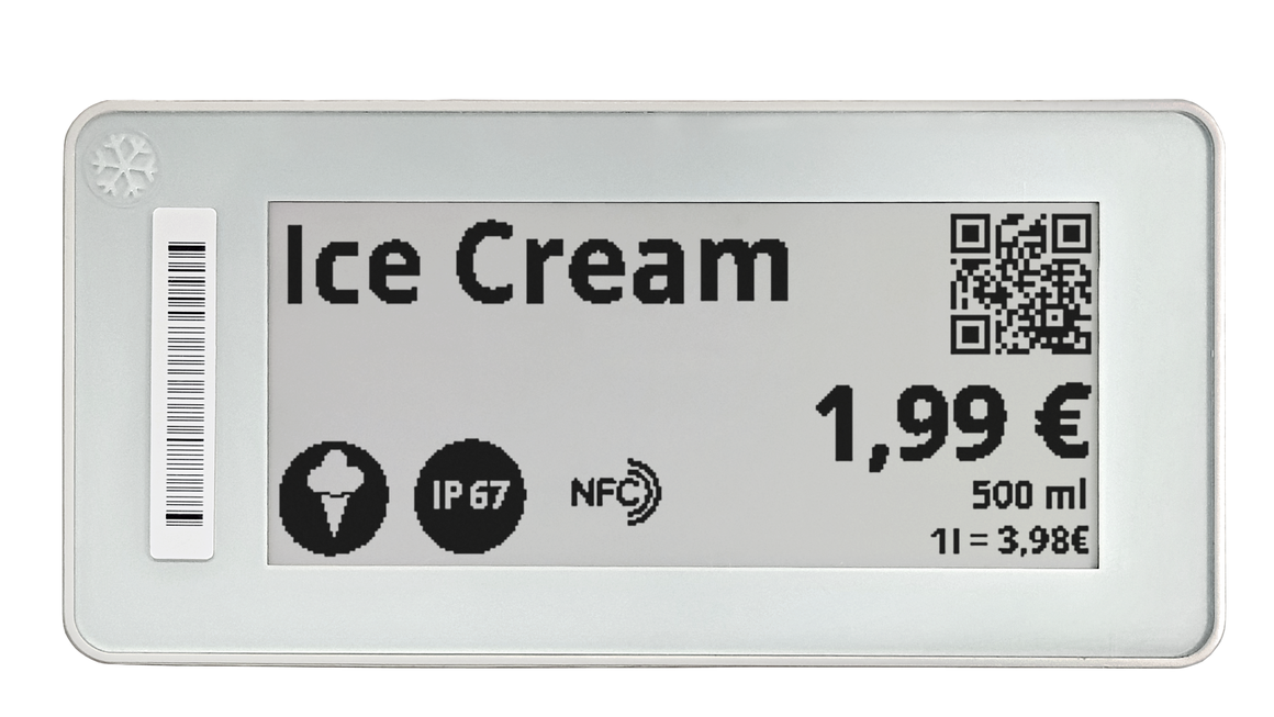 Freezer Label Bl29IF für Kühlungen